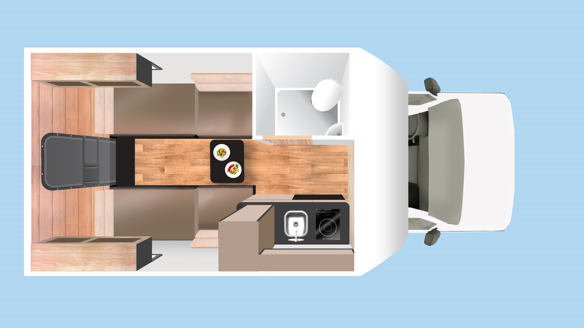C18 Ultra Compact floor plan