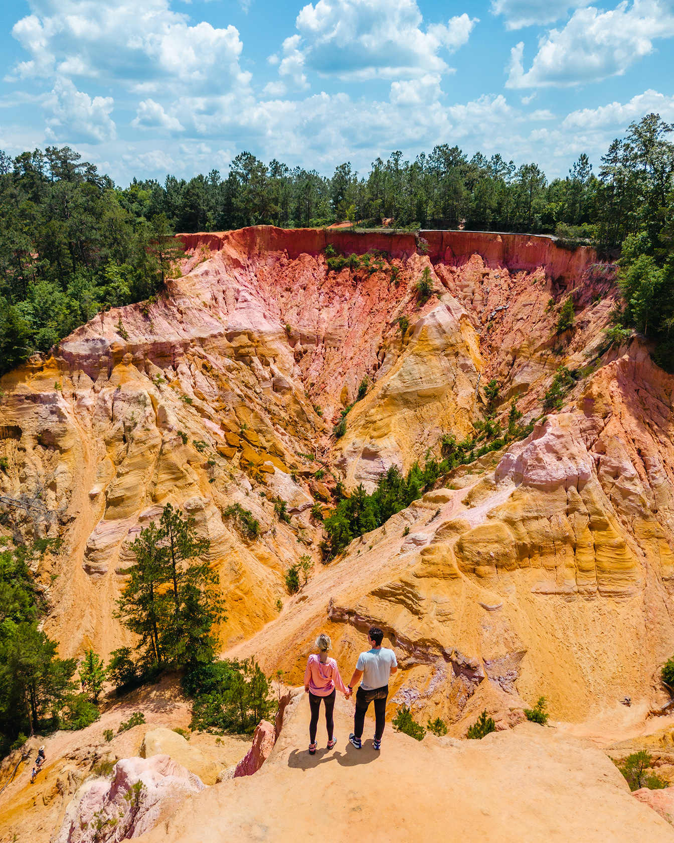 Red Bluff, Mississippi's 'Little Grand Canyon' near Foxworth