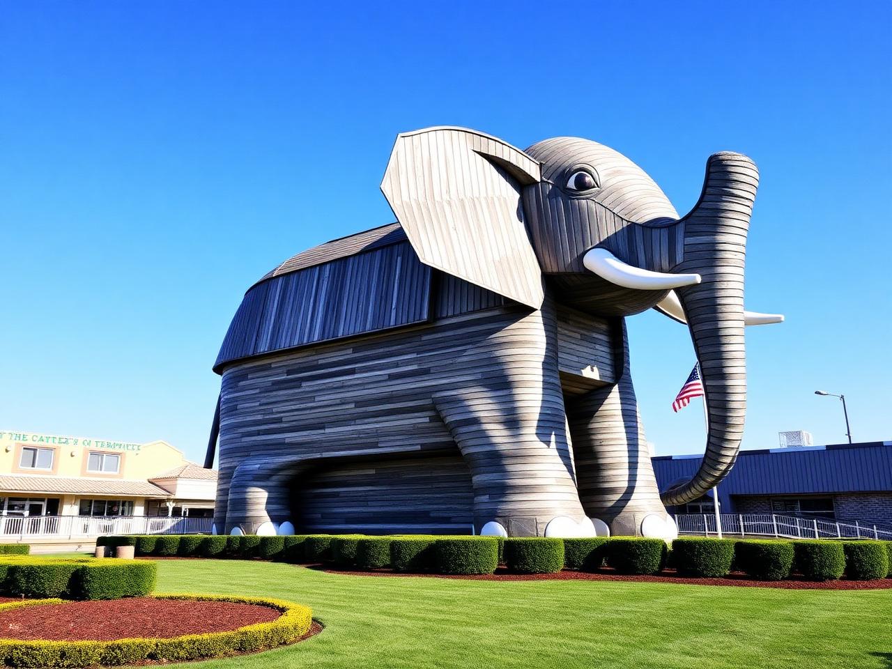 Lucy the Elephant in Margate, just south of Atlantic City
