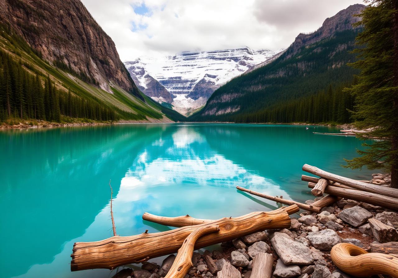 Lake Louise in the Canadian Rockies