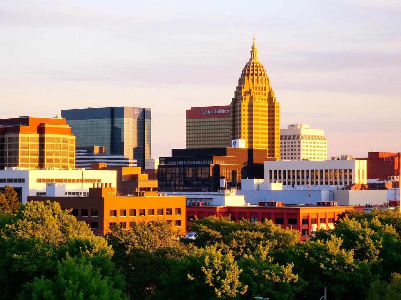 Raleigh skyline